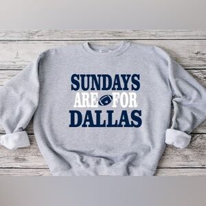 Sundays Are For Dallas Crewneck